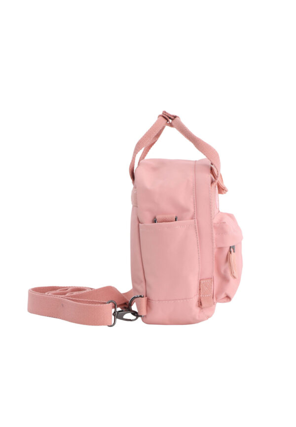 Shoulder bag with handle pink